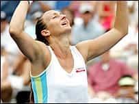 She finally wins something! (clicky)